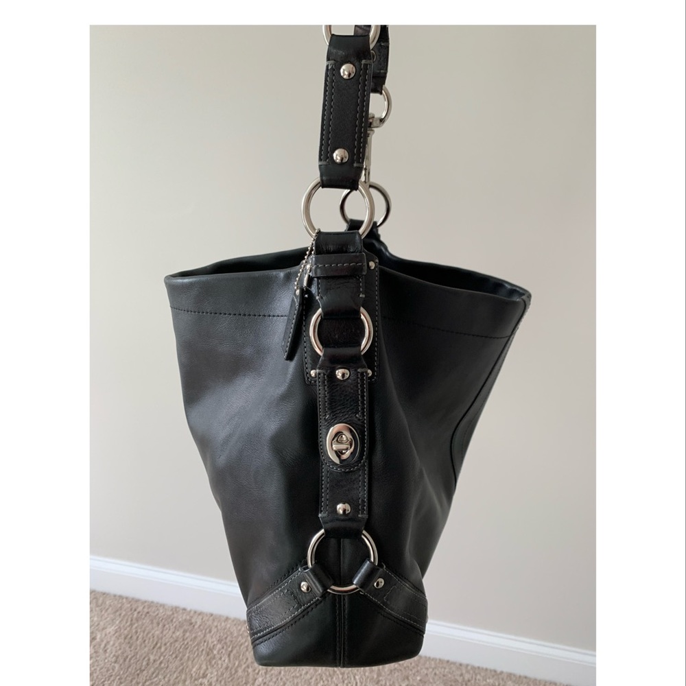 Coach Leather Shoulder Bag